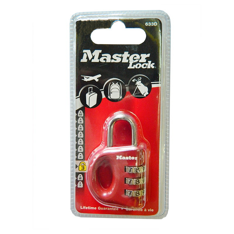 Ổ khóa vali Master Lock 633 EURD - MITISHOP