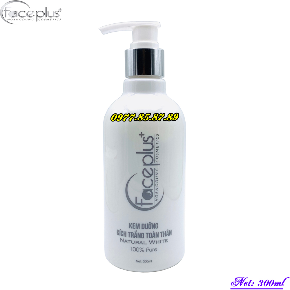 Kem Dưỡng Kích Trắng Toàn Thân Faceplus (300ml)