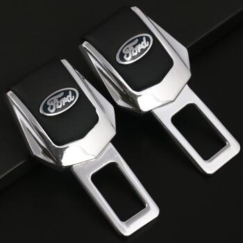 Bộ 2 chốt ngắt chuông đai an toàn oto gắn logo Ford