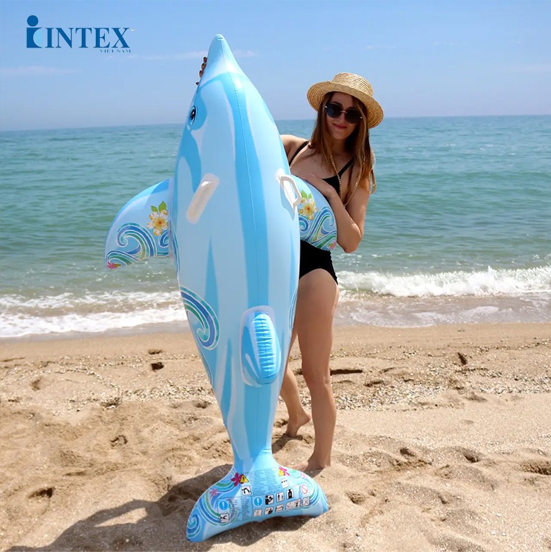 Phao Bơi Cá Heo Cho Bé Intex 58535