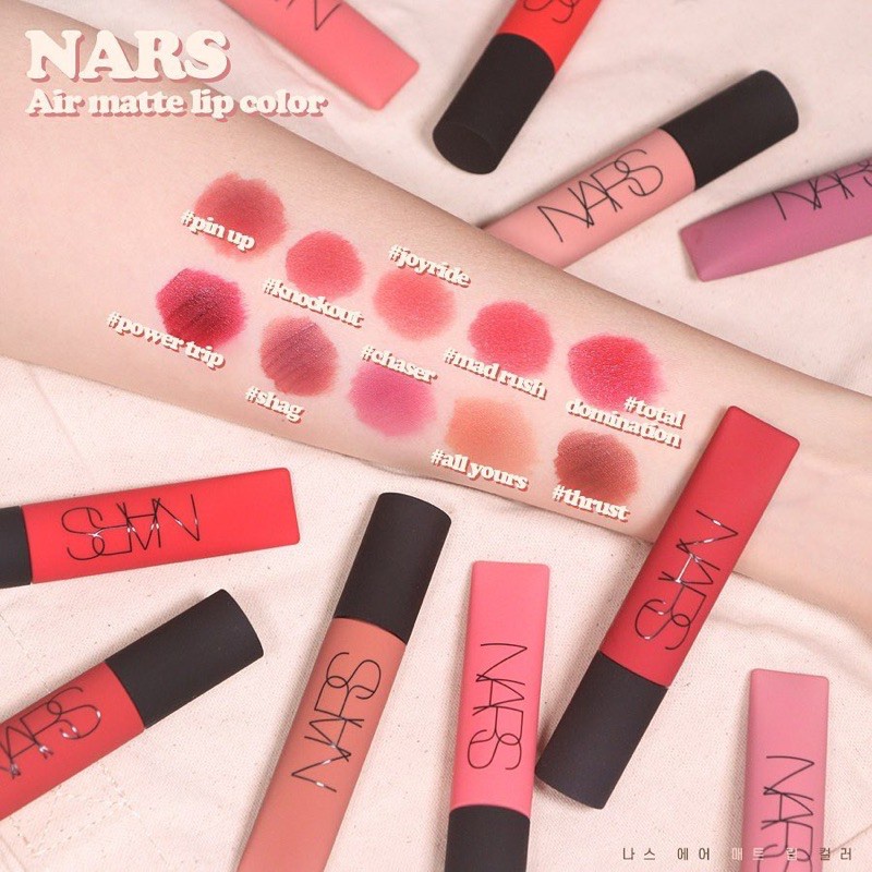 [CÓ BILL DUTYFREE] Son Nars Air Matte Lip Color siêu đẹp