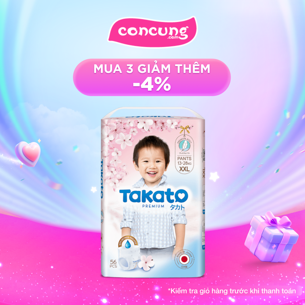 Tã quần Nhật Bản Takato siêu mèm mại