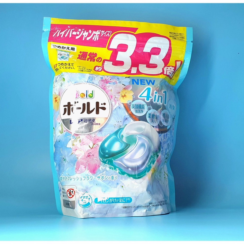 (HÀNG CHÍNH HÃNG) Viên Giặt Bold P&G Nội Địa Nhật