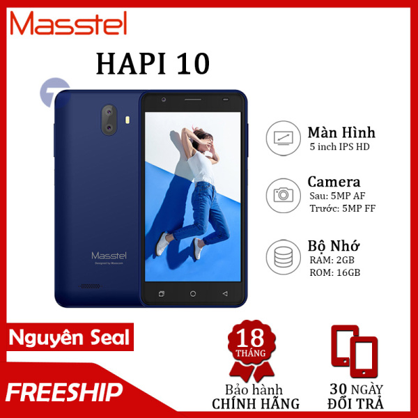 [HOT] Masstel HAPI 10 (2GB/16GB) - Bảo hành 18 tháng, 30 ngày đổi trả