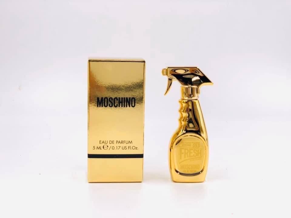 [HCM]Nước hoa nữ mini MOSCHINO GOLD FRESH Edp 5ml