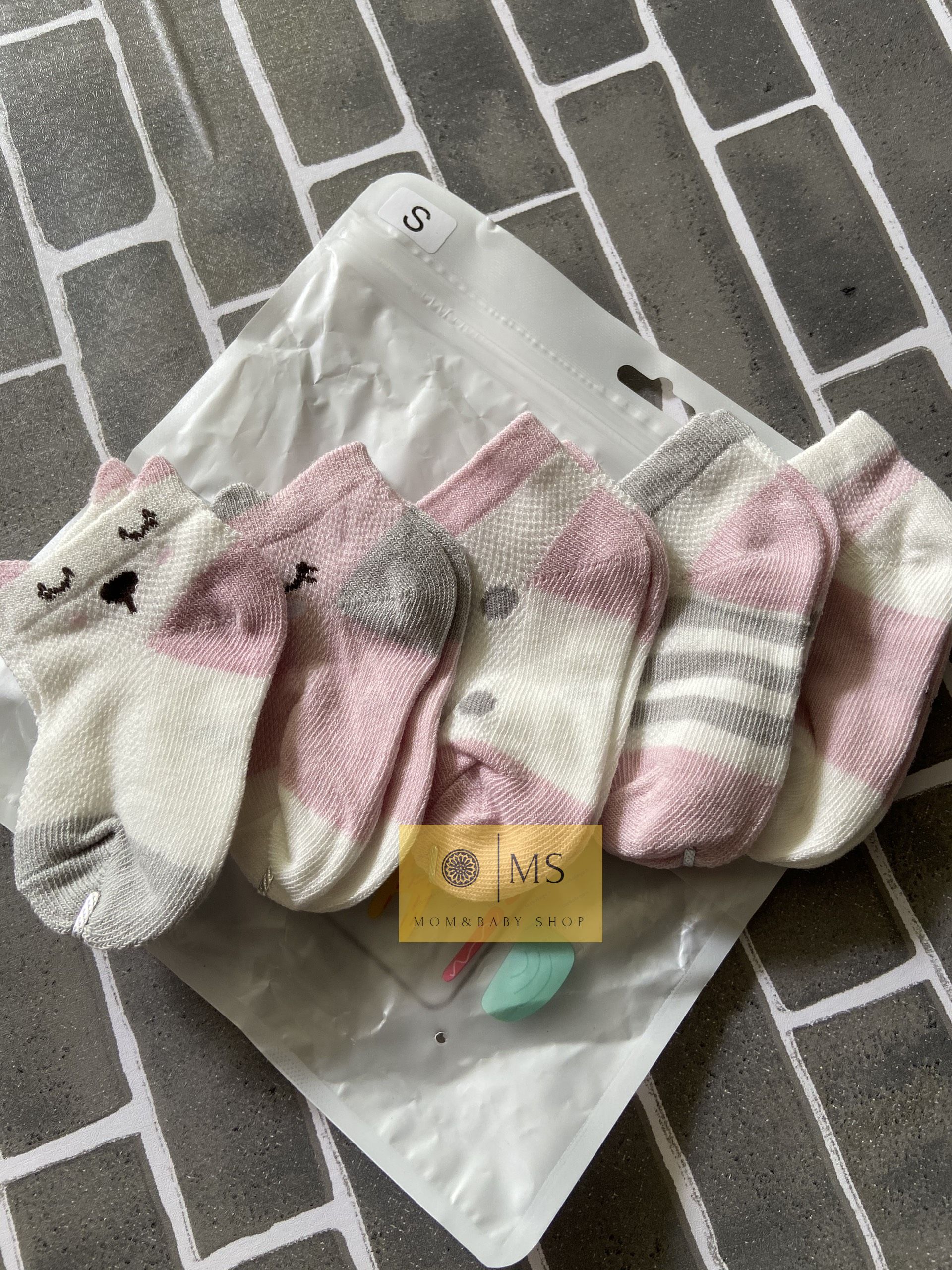 Combo 3 set tất cho bé ♥️♥️FREESHIP♥️♥️ 1 set 5 đôi