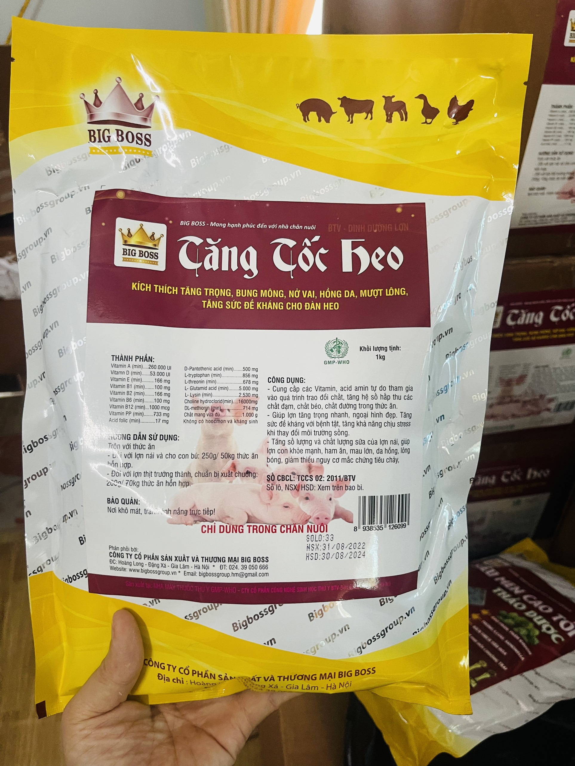 Tăng tốc heo
