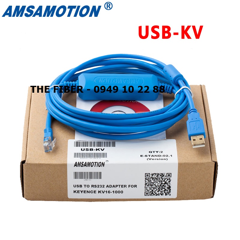 Cáp lập trình plc keyence usb-kv