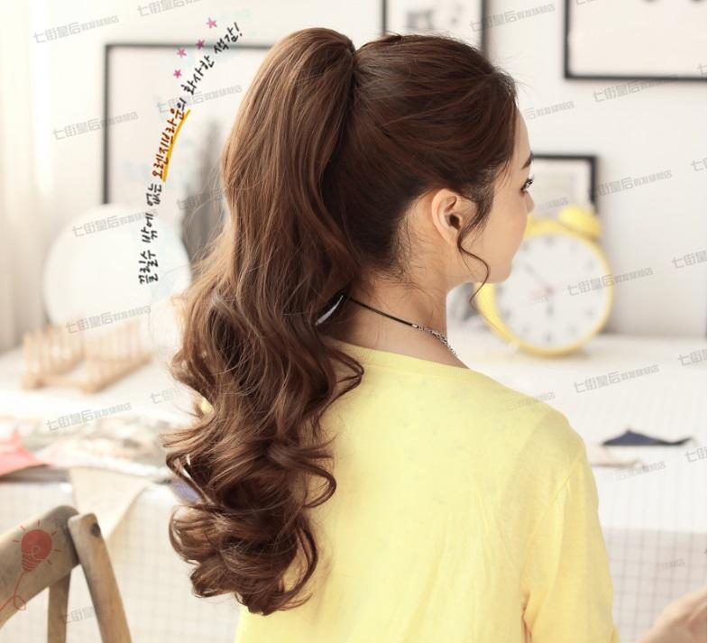 Tóc giả kẹp ngoạm xoăn dài siêu đẹp