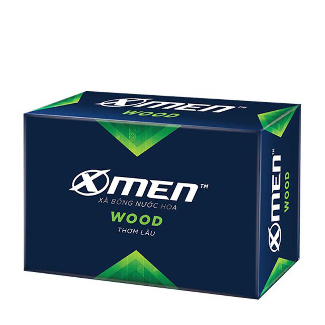 Xà bông nước hoa X-Men Wood Sport thơm lâu 90g