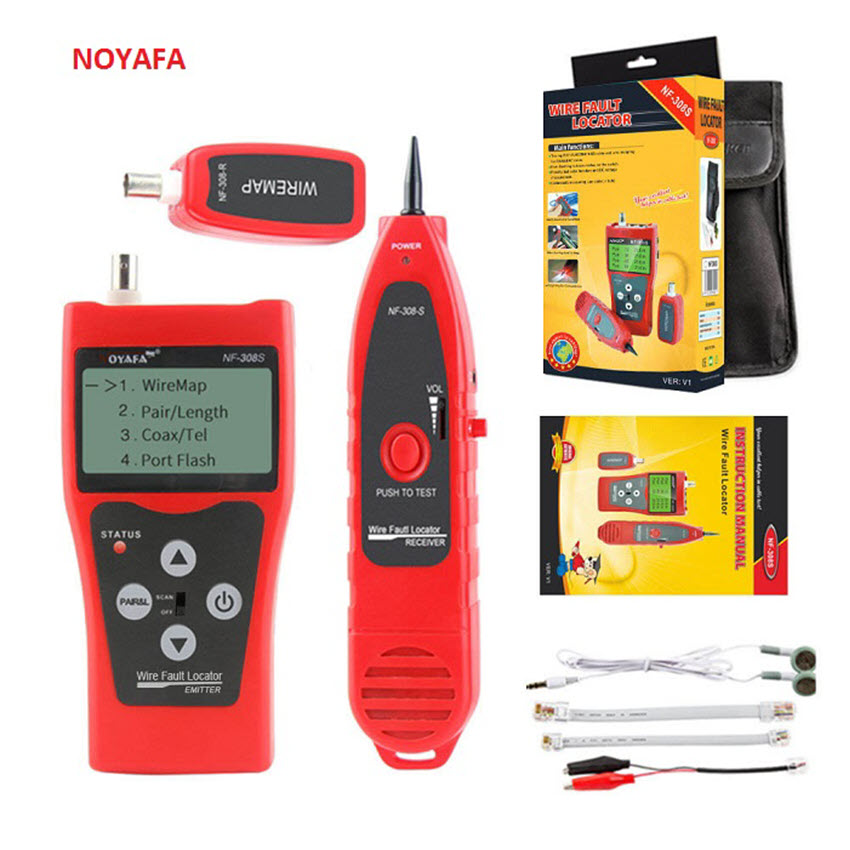 Máy test cáp mạng đa năng Noyafa NF-308S chất lượng cao