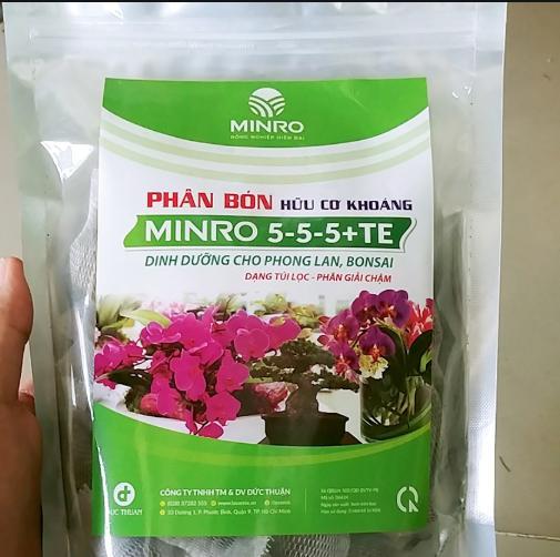 Phân bón Hoa lan, cây cảnh tiện lợi đóng sẵn 5-5-5 TE