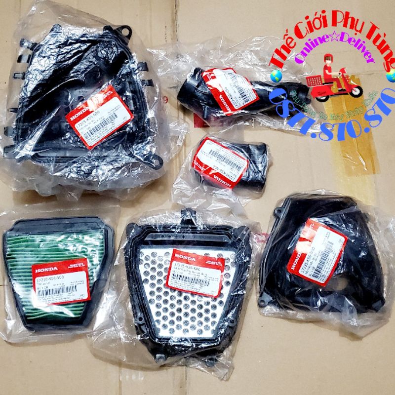 Bộ pô e Winner V1, Sonic chính hãng Honda