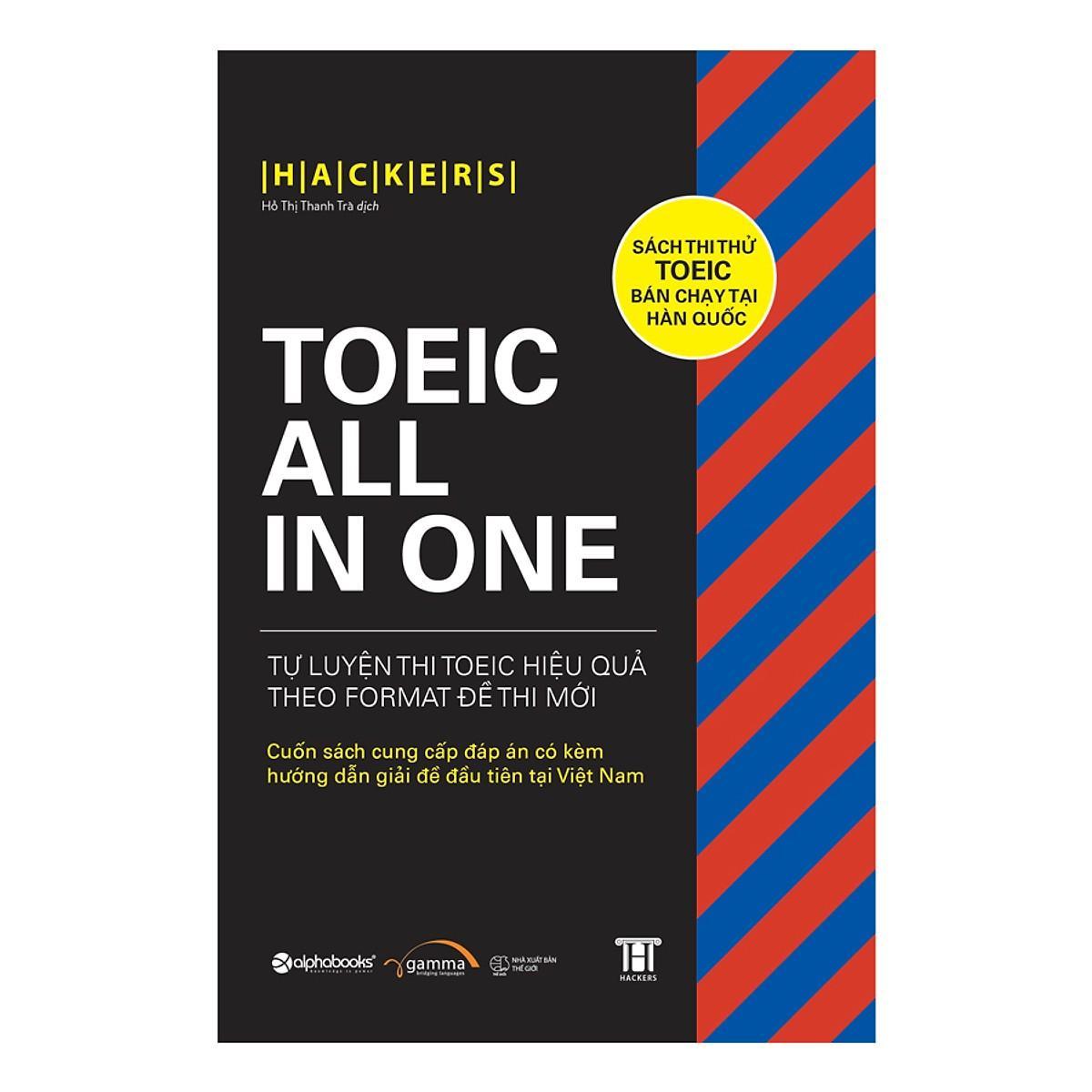 Sách tự luyện thi hiệu quả - TOEIC ALL-IN-ONE LC+RC