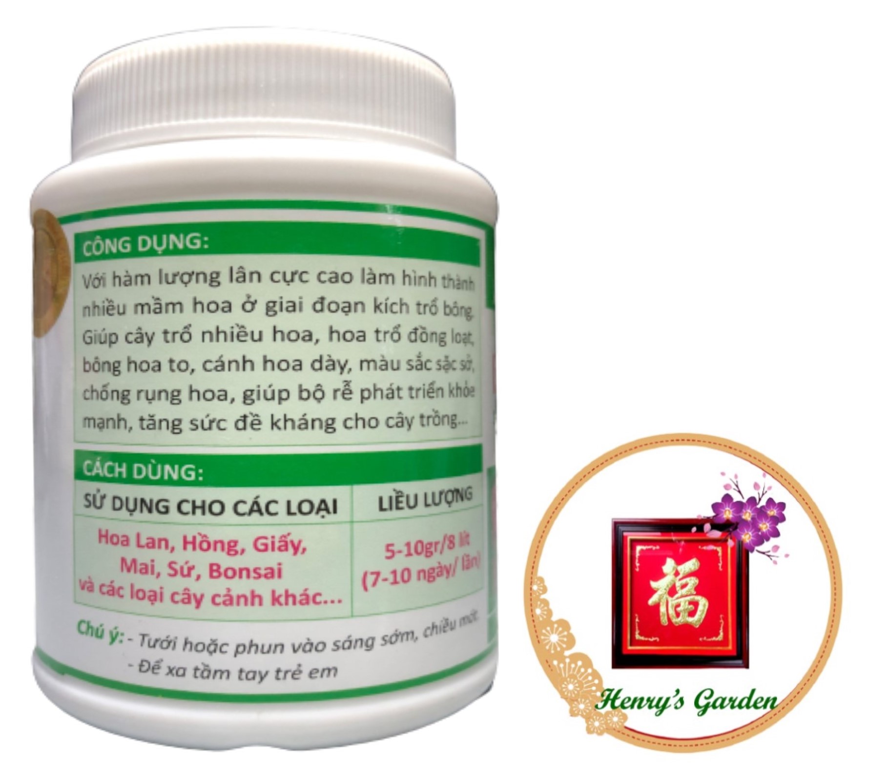 Phân Bón Siêu Lân AC 10-60-10 + TE - #021A# 100g