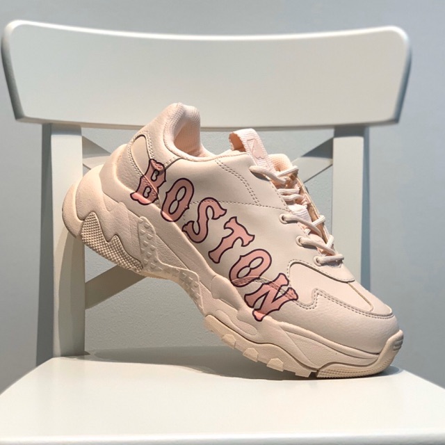 Giày Sneaker MLB Boston màu hồng ( full box)