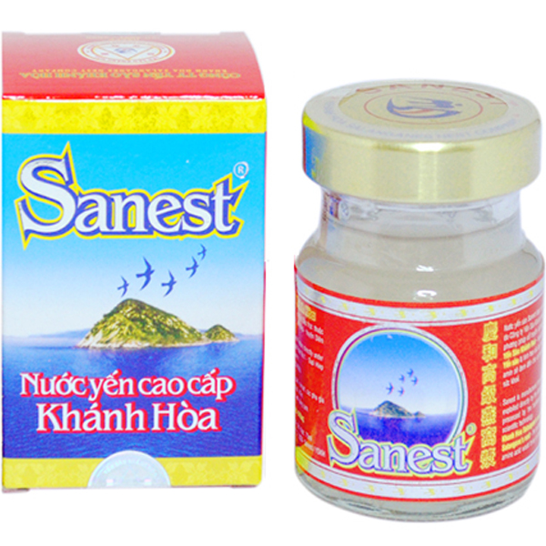 COMBO 10 Hũ nước Yến Sào Khánh Hòa  ( Không Đường ) 70ml mẫu mới 21% yến