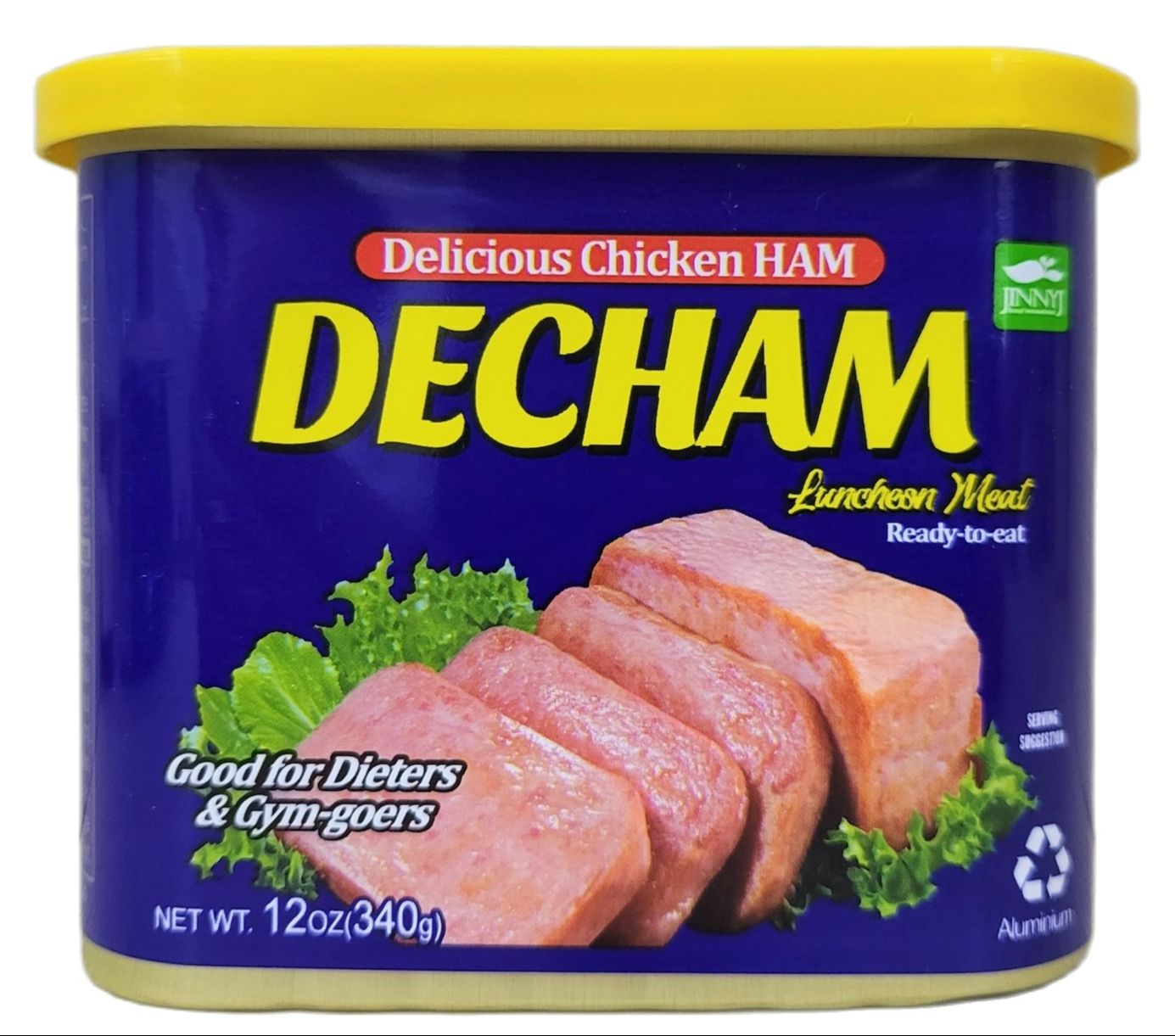(DECHAM hộp 340g) THỊT GÀ HỘP (Good for Dieters & Gym-goers) Chicken HAM Luncheon Meat