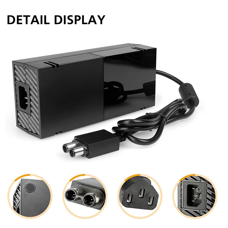for Xbox One Power Supply Brick with Power Cord,Power Supply AC Adapter Replacement US Plug