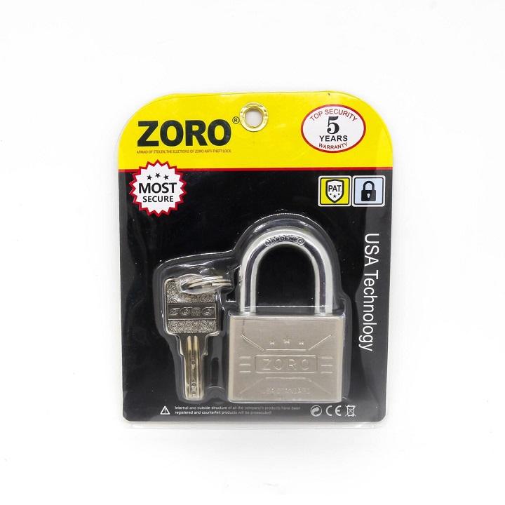 Ổ Khóa ZORO 5P Trắng Chìa Muỗng