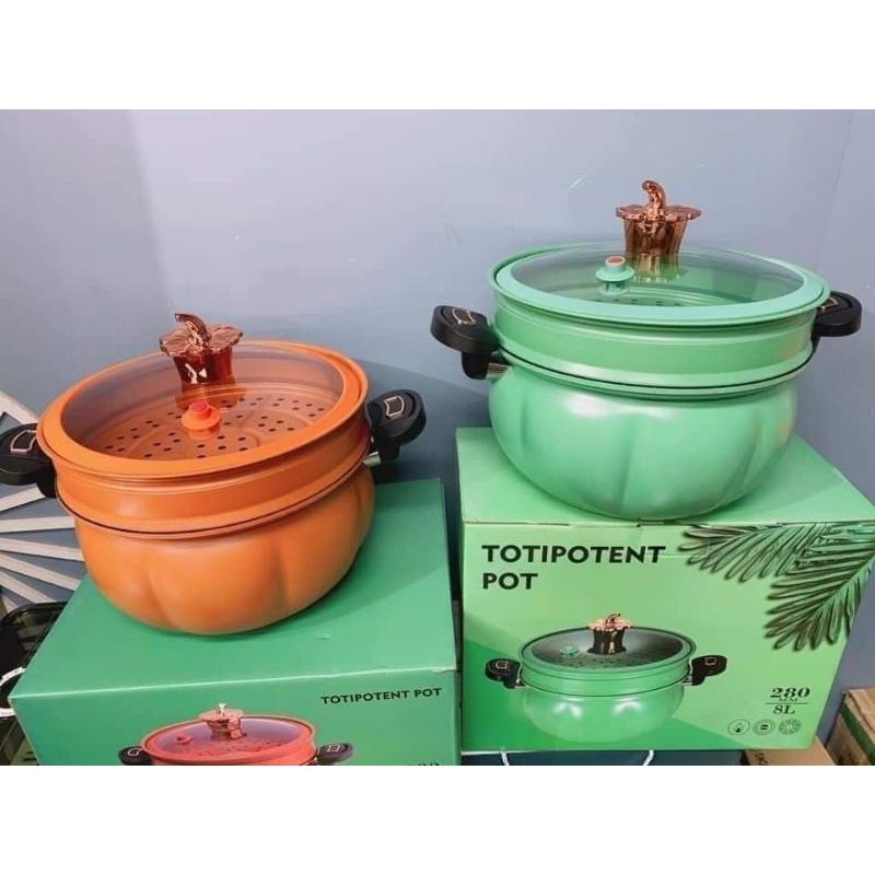 Nồi áp suất bí ngô 8Lít chống dính hầm cả thế giới