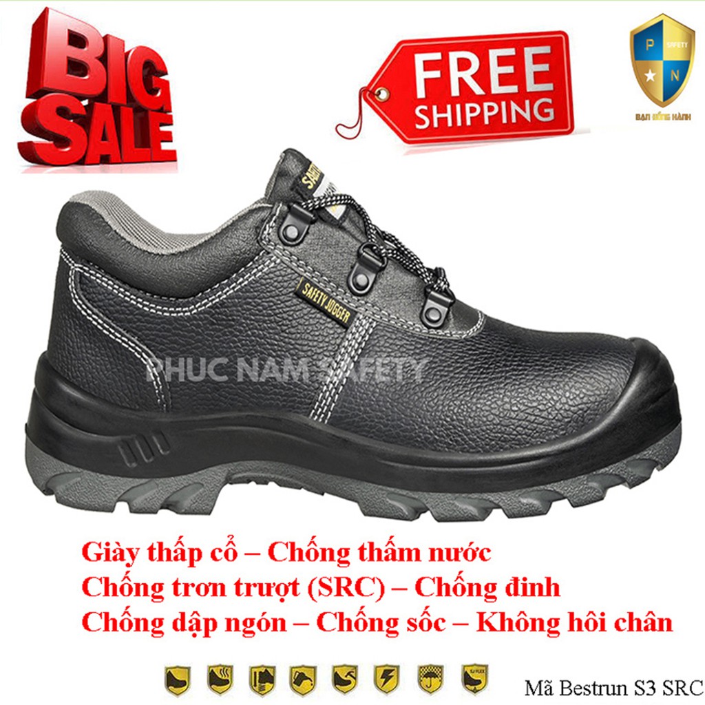 [GIÀY JOGGER THẤP CỔ] Giày bảo hộ lao động chất lượng tốt, thấp cổ