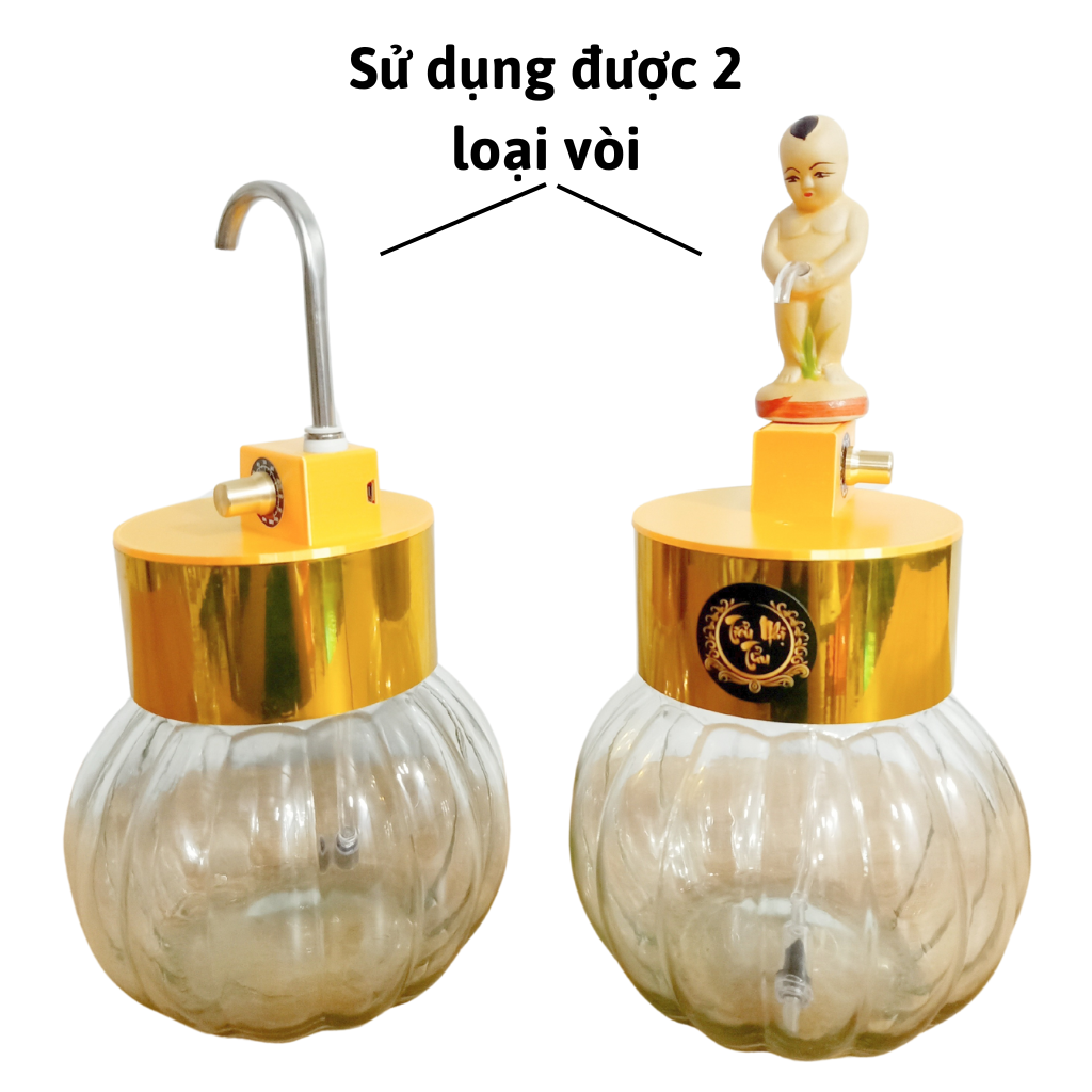 Rót Ruou Tự Động Cảm Ứng Thủy Tinh 1,9 Lít