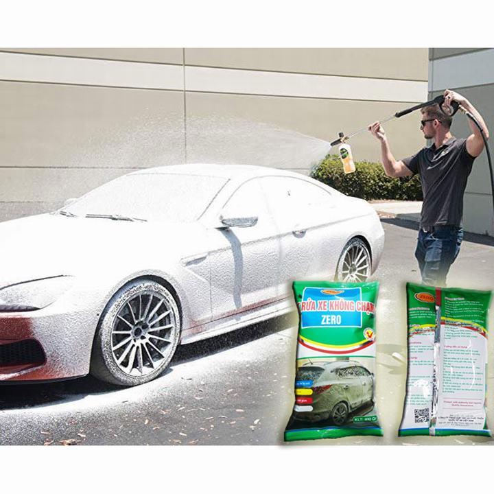 Bột rửa xe không chạm Zero gói 400g