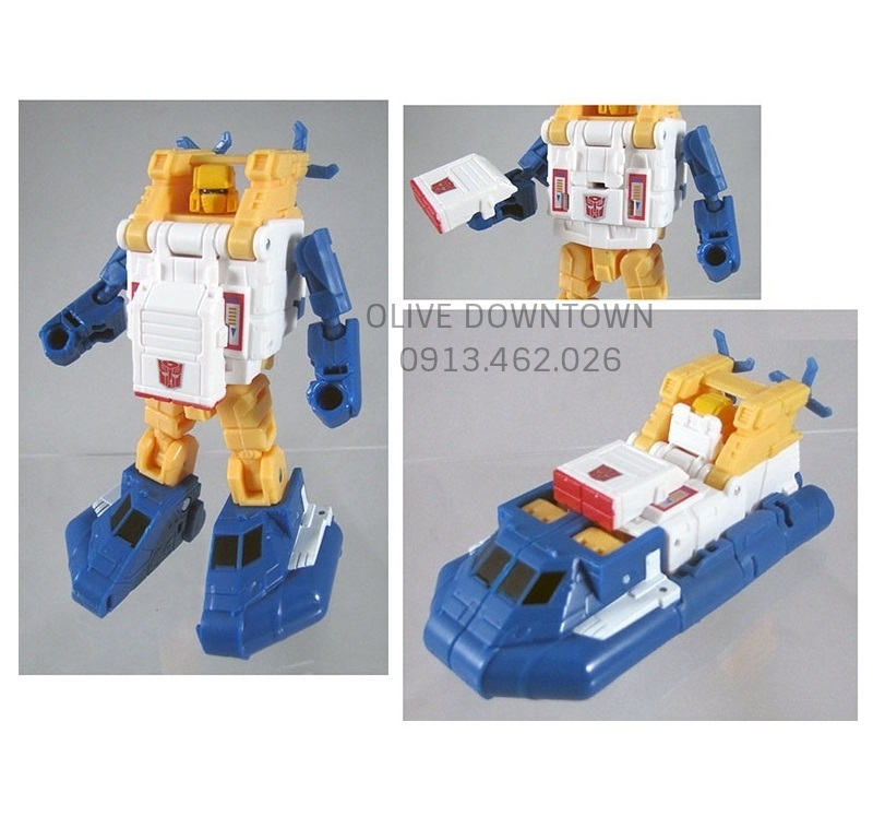 SEASPRAY * Robot 10cm lắp ráp thành CON TÀU - Transformers Titans Return
