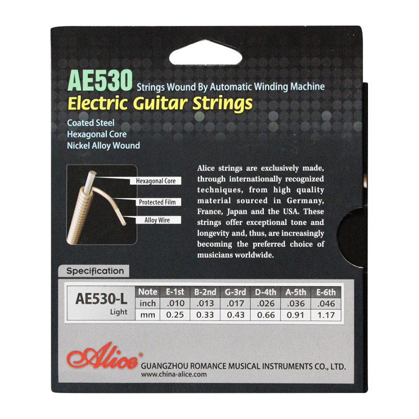 [ Giá Tốt ] Dây đàn guitar điện Alice AE530