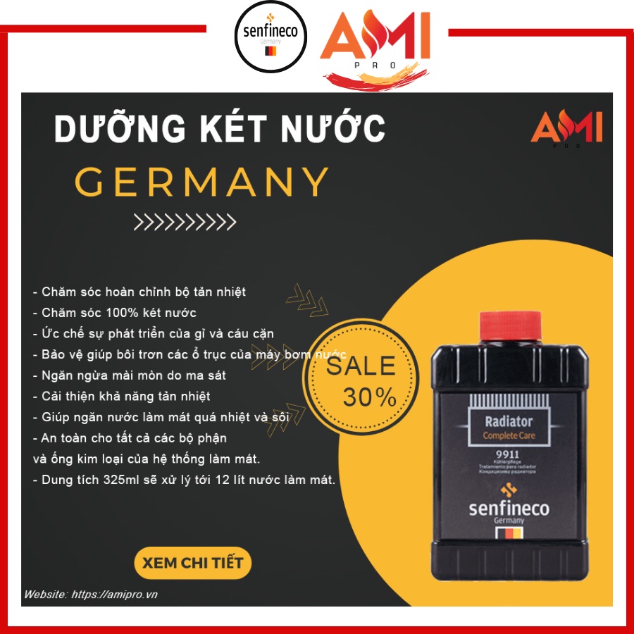 Senfineco 9911 Dung Dịch Dưỡng Két Nước