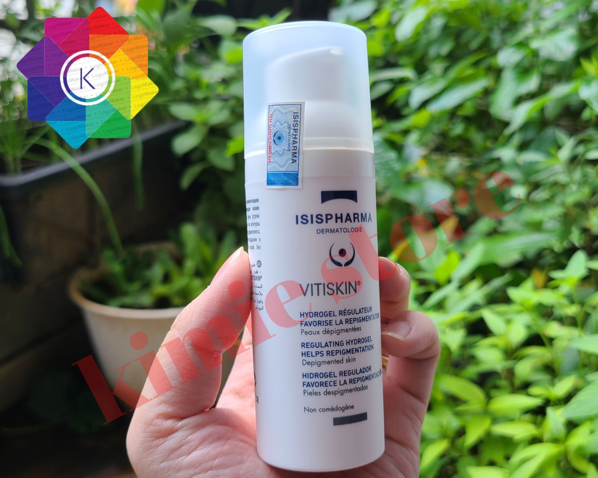 [TEM NHẬP KHẨU] ISIS Pharma Vitiskin 50ml - Kem hỗ trợ bạch biến