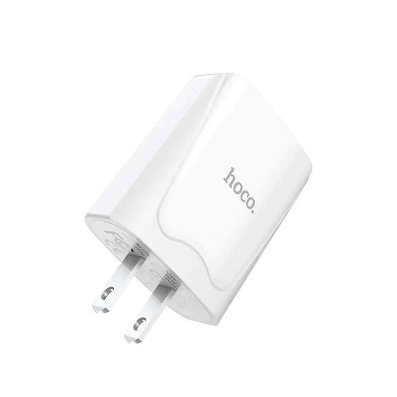 CỦ SẠC HOCO C52 DÒNG 5V - 12W -2.4A CÓ 2 CỔNG