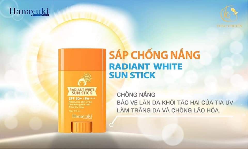 [HCM]Sáp Lăn Chống Nắng HANAYUKI