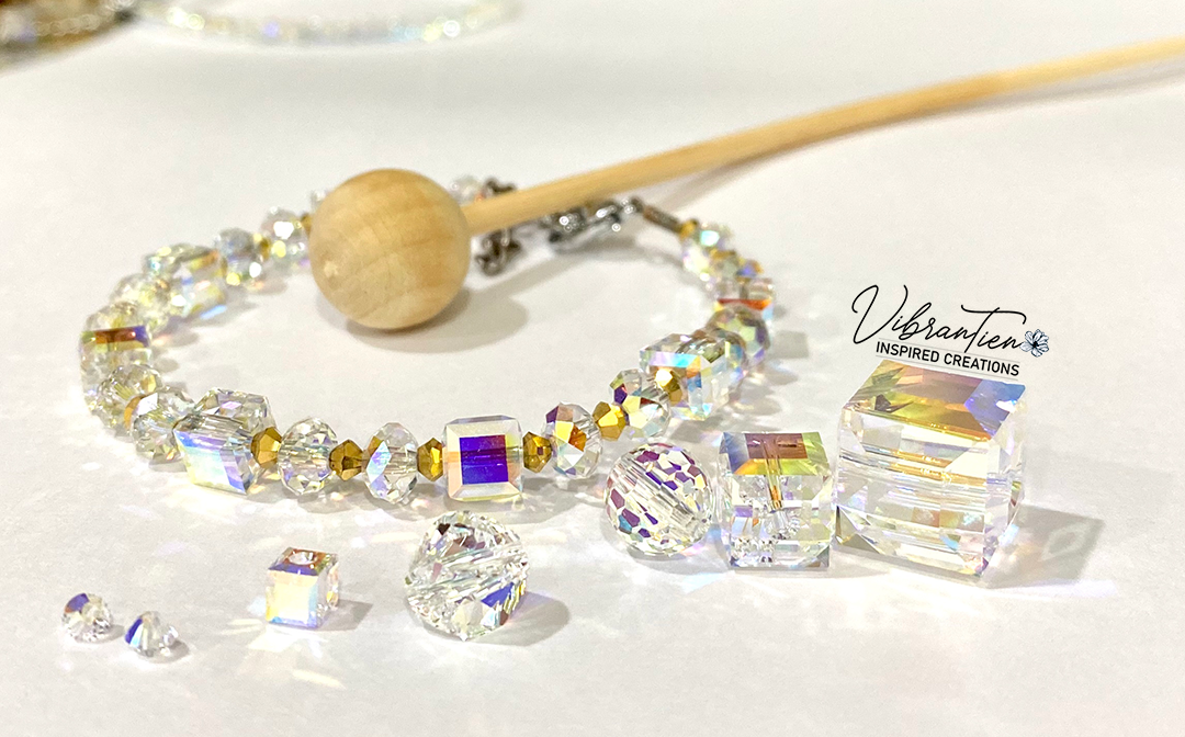 Vòng tay pha lê Swarovski handmade B.02