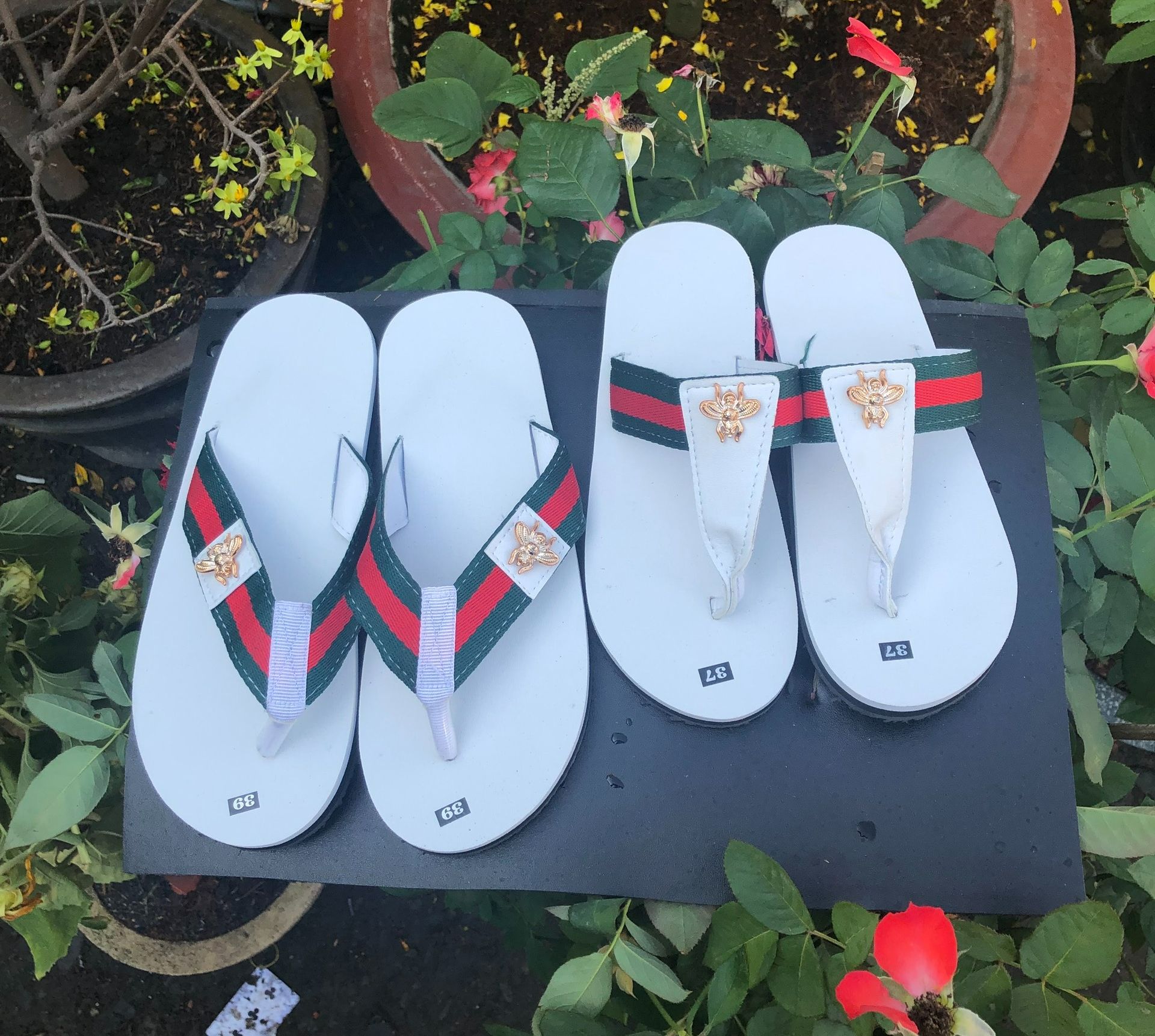 Dép cặp F 16 XL + A 209 trắng khác size ib chọn thêm