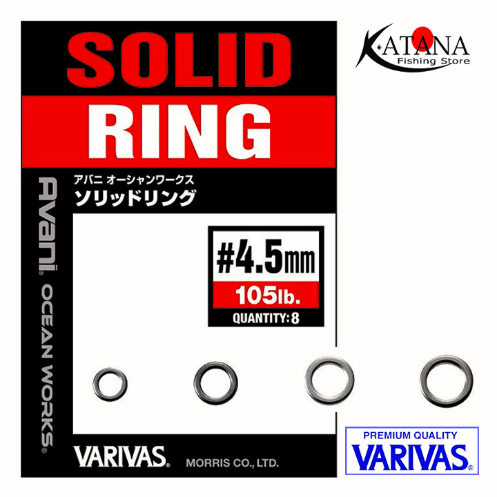 Khoen Ring - Varivas Avani Ocean Works Solid Ring ( Khoen Chết ) - Câu Cá, Câu Biển
