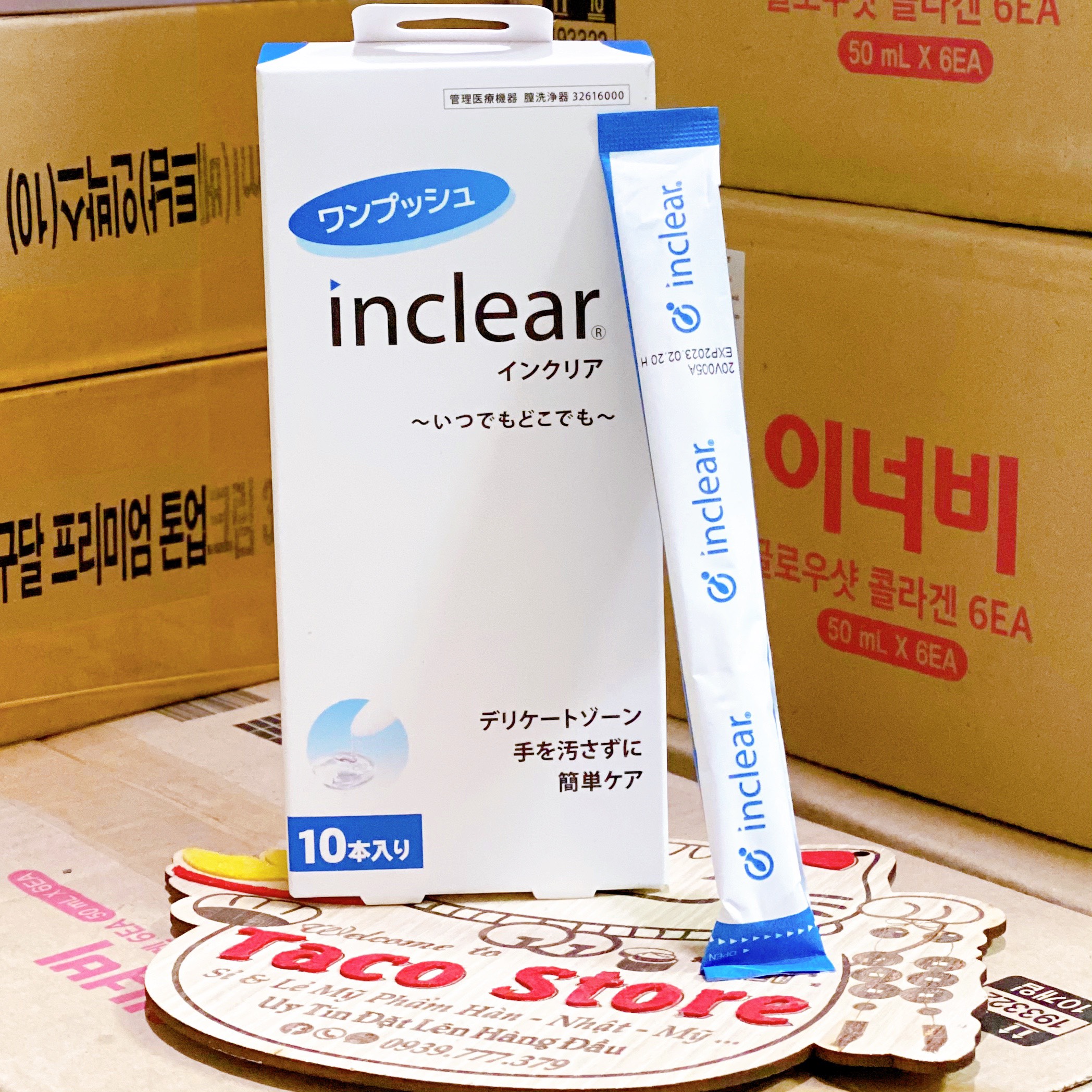 Inclear Gel Đũa Thần Se Khít Vệ Sinh Phụ Nữ 1 Cây