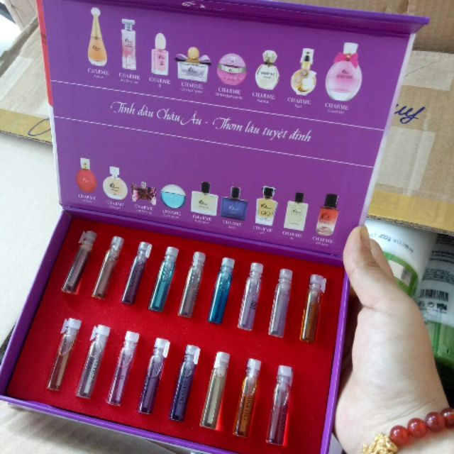 [HCM]Bộ Test Nước Hoa Chamenhiều Mùi 2020