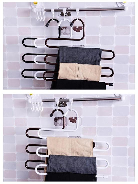 Bộ 05 móc treo quần áo 5 tầng đa năng