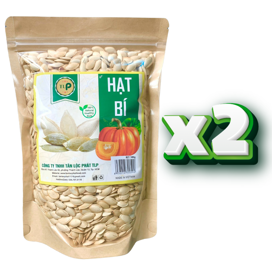 HẠT BÍ TRẮNG TÂN LỘC PHÁT COMBO 1KG…