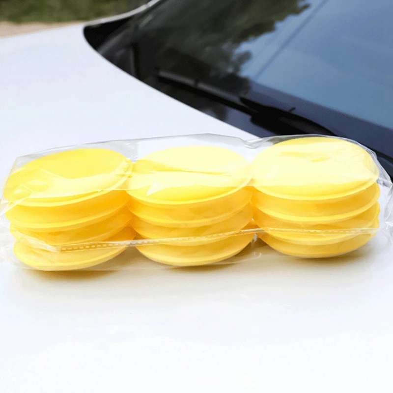 Mút Xốp Bọt Biển Hình Tròn Đánh Bóng Xe 10cm