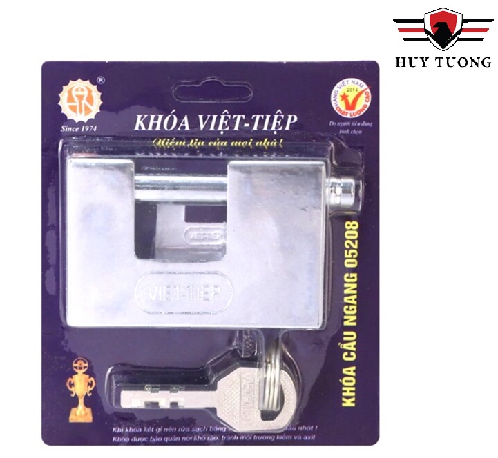 Ổ Khóa Việt Tiệp Cầu Ngang Hợp Kim Cao Cấp Chắc Chắn CN05208