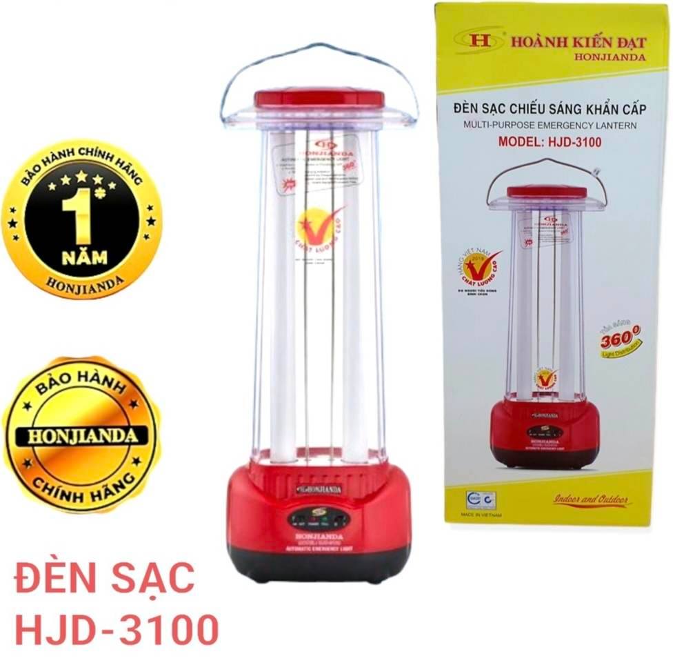 ĐÈN SẠC CHIẾU SÁNG KHẨN CẤP HONJIANDA/ HJD 3100