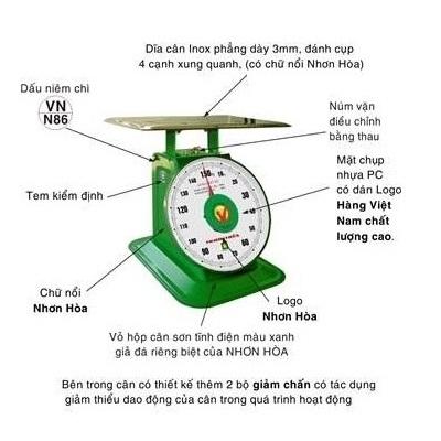 Cân NHƠN HÒA NHS-100 100 kg