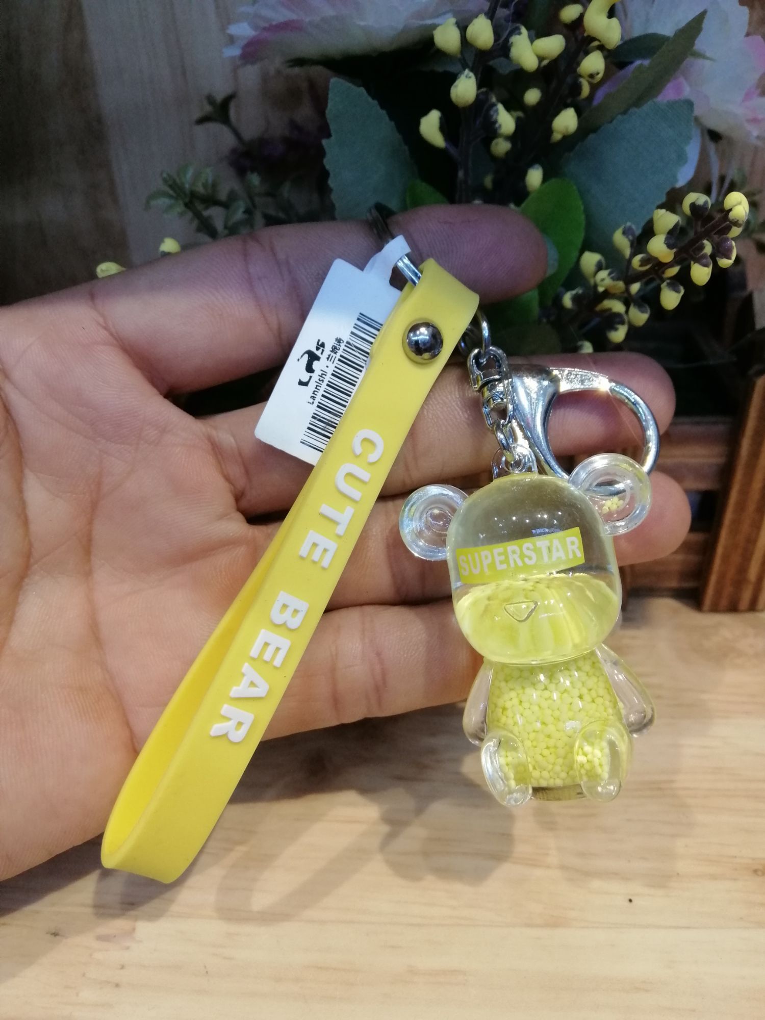 MÓC KHÓA NƯỚC MÔ HÌNH CON GẤU CUTE BEAR