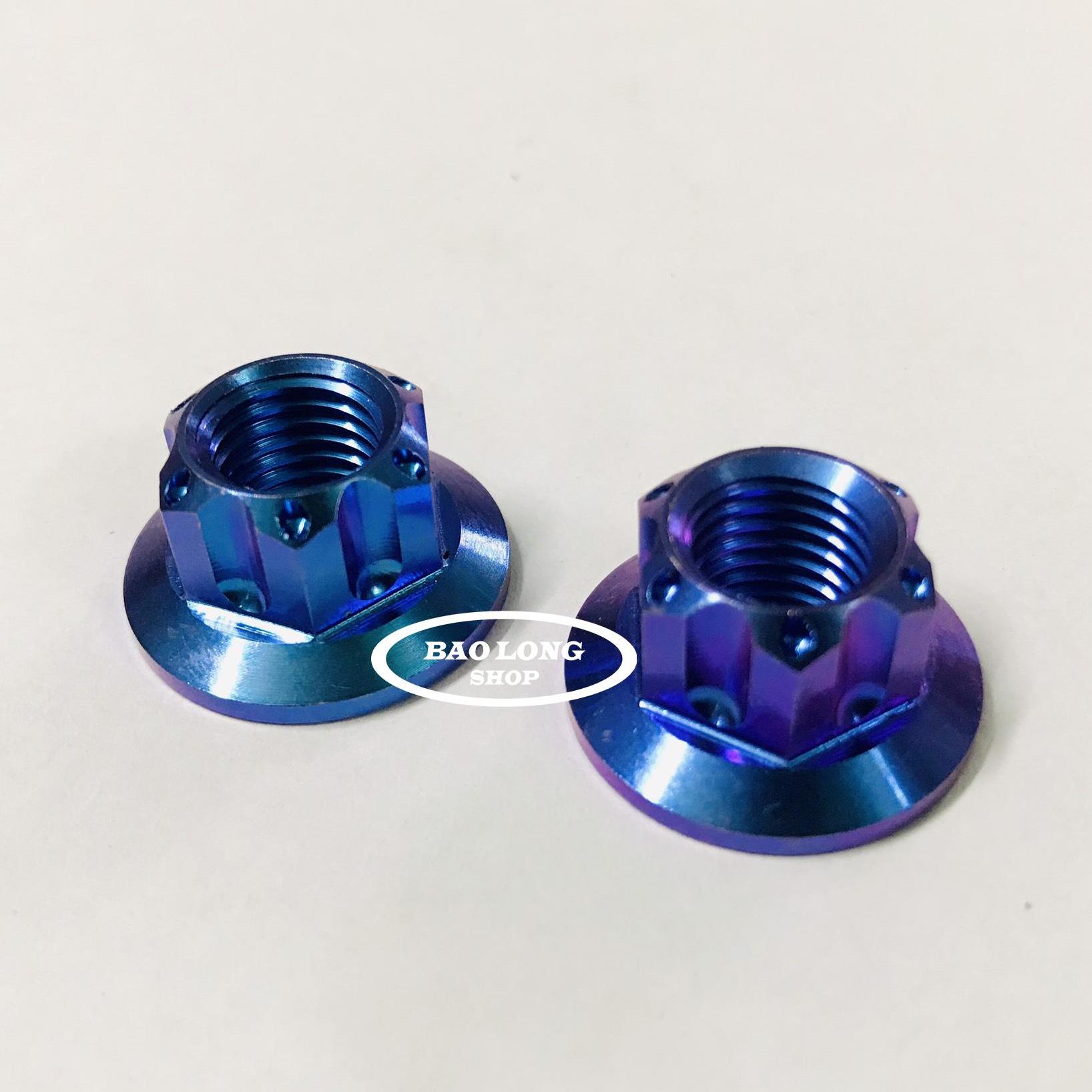 2 ốc tán titan gr5 12li xanh tím siêu rẻ