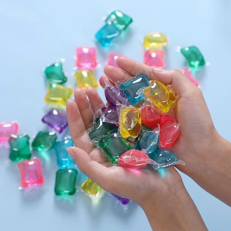 hộp 30 viên giặt xả thái lan