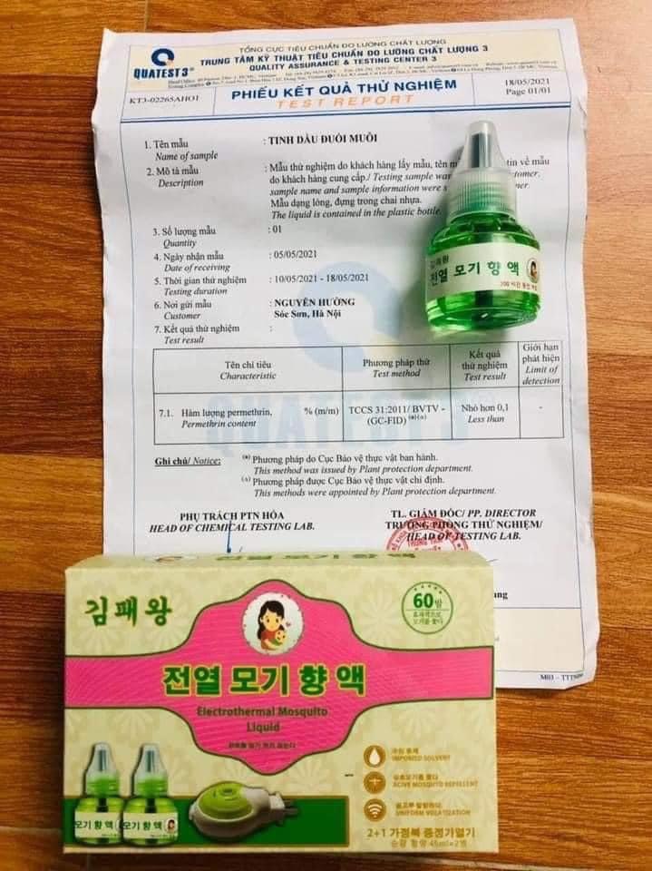 [Chính hãng] Đèn xông tinh dầu đuổi muỗi Hàn Quốc (gồm 1 đèn và 2 chai tinh dầu)