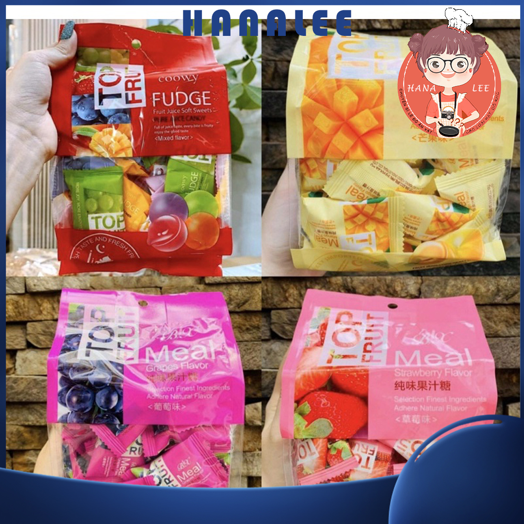 Kẹo Dẻo Trái Cây Top Fruit - Gói 320gr